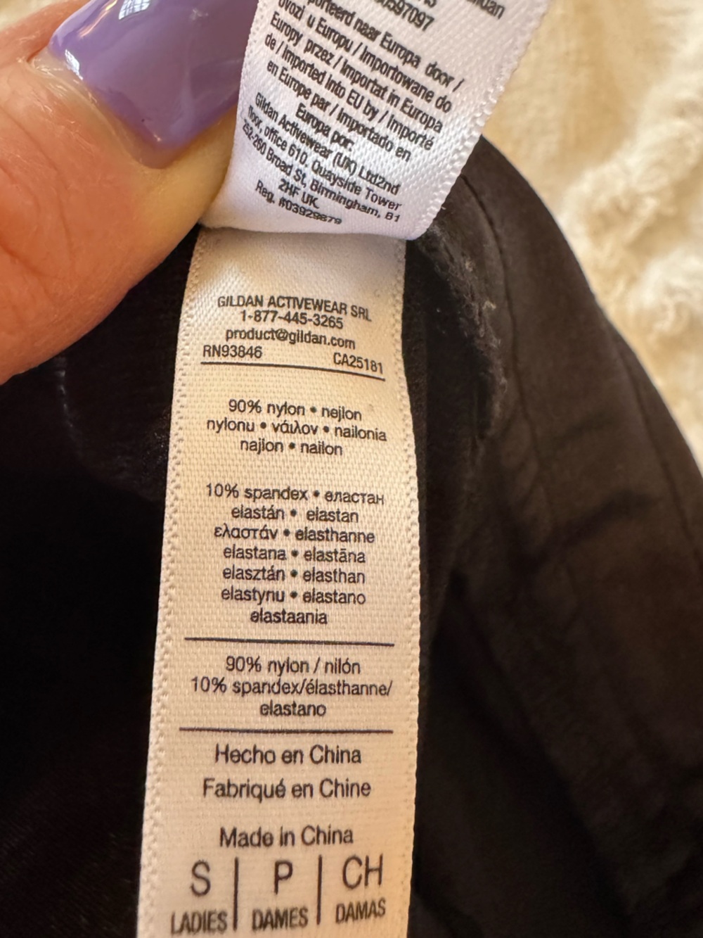 American Apparel Black Disco Leggings - Picture 7 of 9